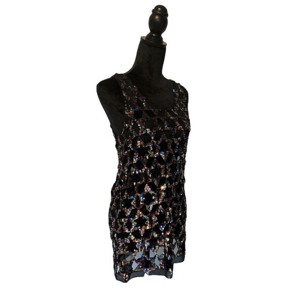 Givenchy Star-Embellished Cocktail Tank Dress in Black US 6/8 NWT - Picture 5 of 16